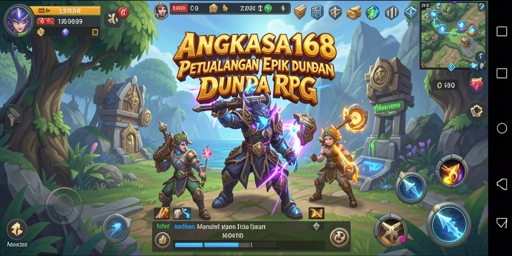 Tampilan gameplay menarik dari <strong>ANGKASA168</strong> yang menampilkan pertarungan epik.