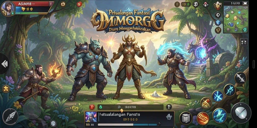 Gameplay ASIA918 yang menakjubkan dengan petualangan seru di dunia MMORPG.