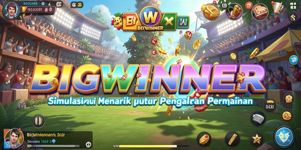 Screenshot gameplay menunjukkan aksi seru dan interaksi strategis dalam simulasi.