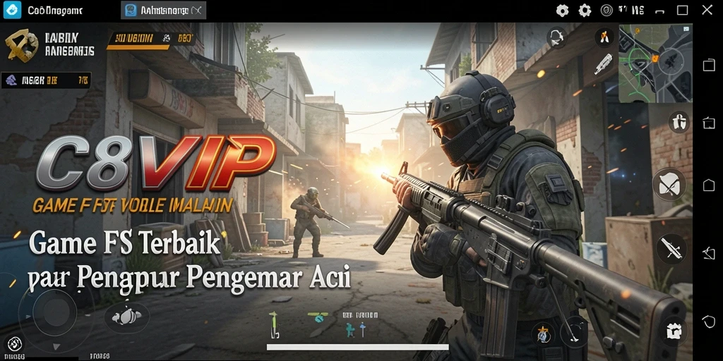 Gameplay C8VIP yang mendebarkan dan grafis memukau.