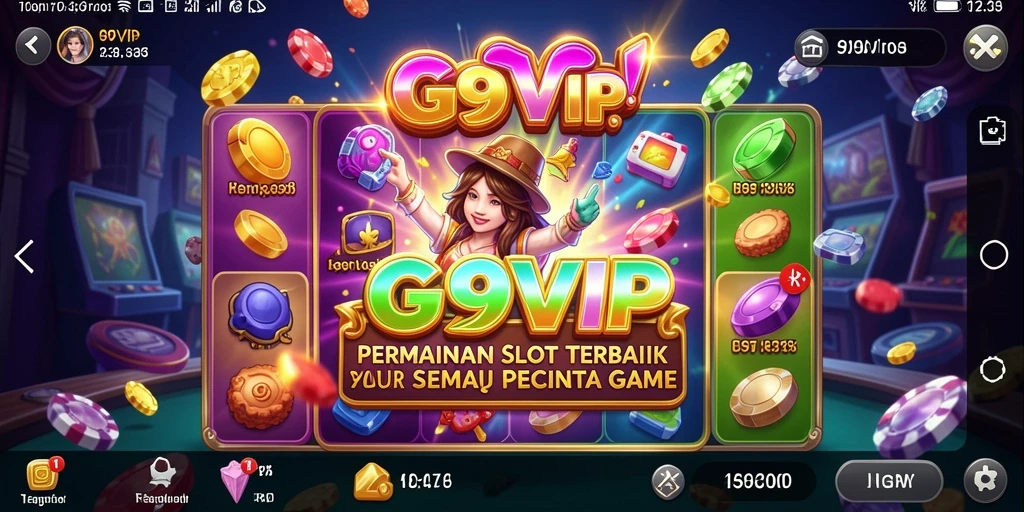 Tampilan gameplay G9VIP yang menakjubkan dengan fitur slot yang menarik.