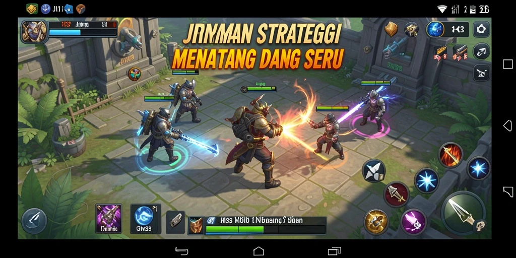 Screenshot JIN33 menampilkan aksi strategi yang mendebarkan.
