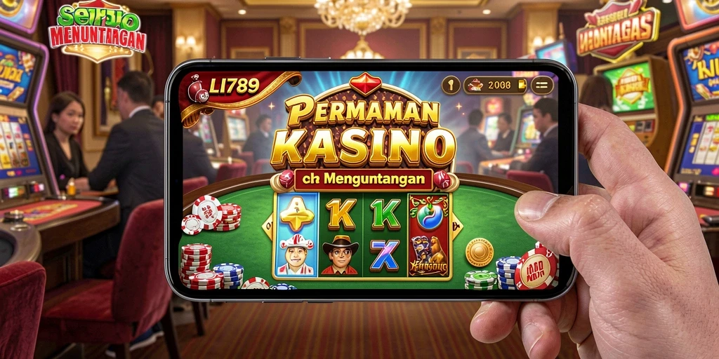 Tampilan gameplay seru di LI789 dengan berbagai pilihan permainan Kasino.
