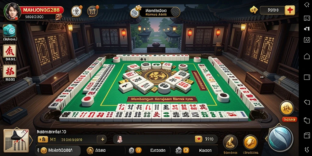 Tampilan gameplay <strong>MAHJONG288</strong> yang menarik dan menantang dalam genre Tycoon.
