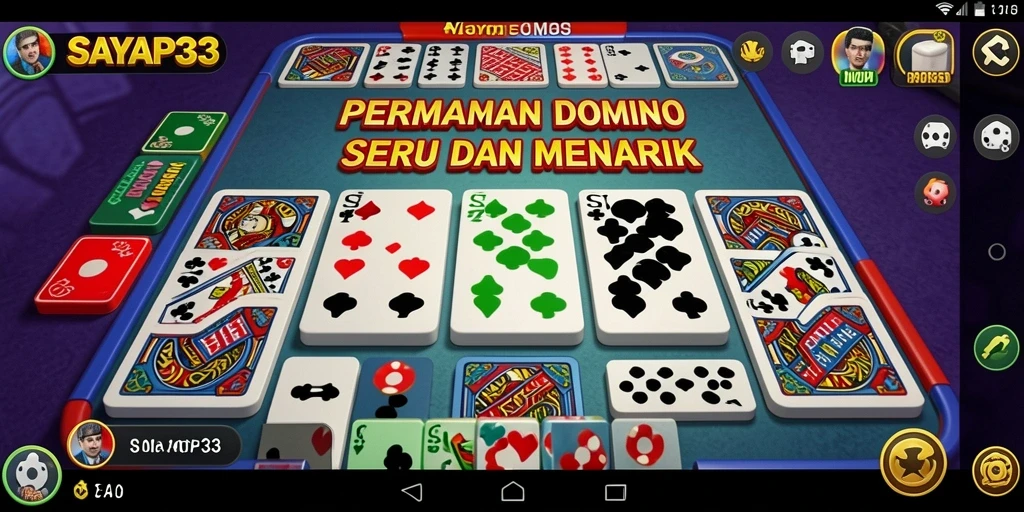 Screenshot SAYAP33 menampilkan gameplay yang seru dan interaktif.