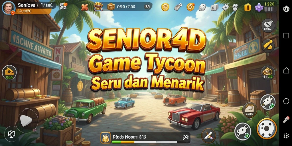 Tampilan gameplay SENIOR4D yang menarik dan penuh strategi.
