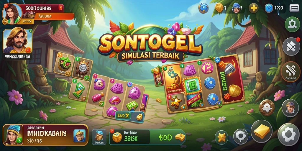 Tampilan gameplay yang realistis dan interaktif dari SONTOGEL.
